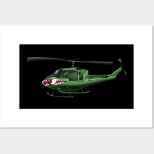 Huey Helicopter Posters and Art